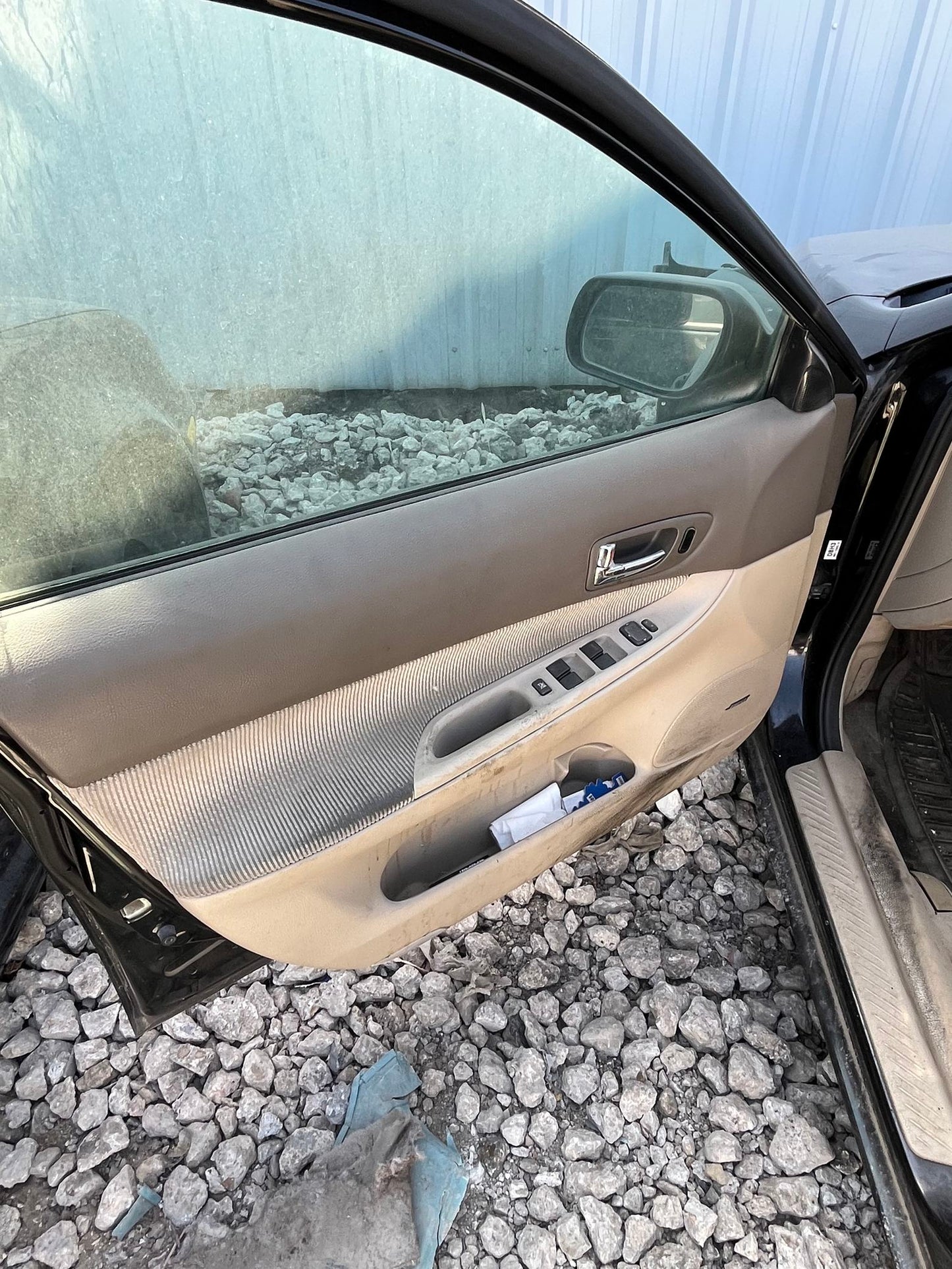 Door Window Glass Front Driver Side 2003 - 2008 Mazda Mazda6