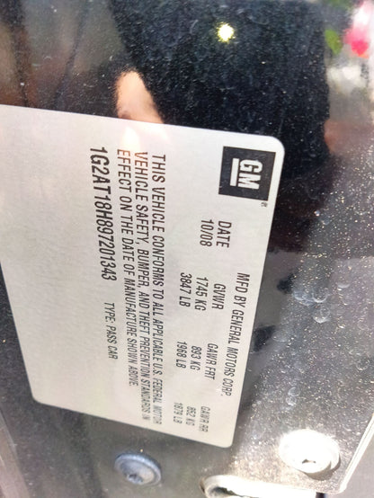 Wheel Road 2007 - 2009 Pontiac G5
