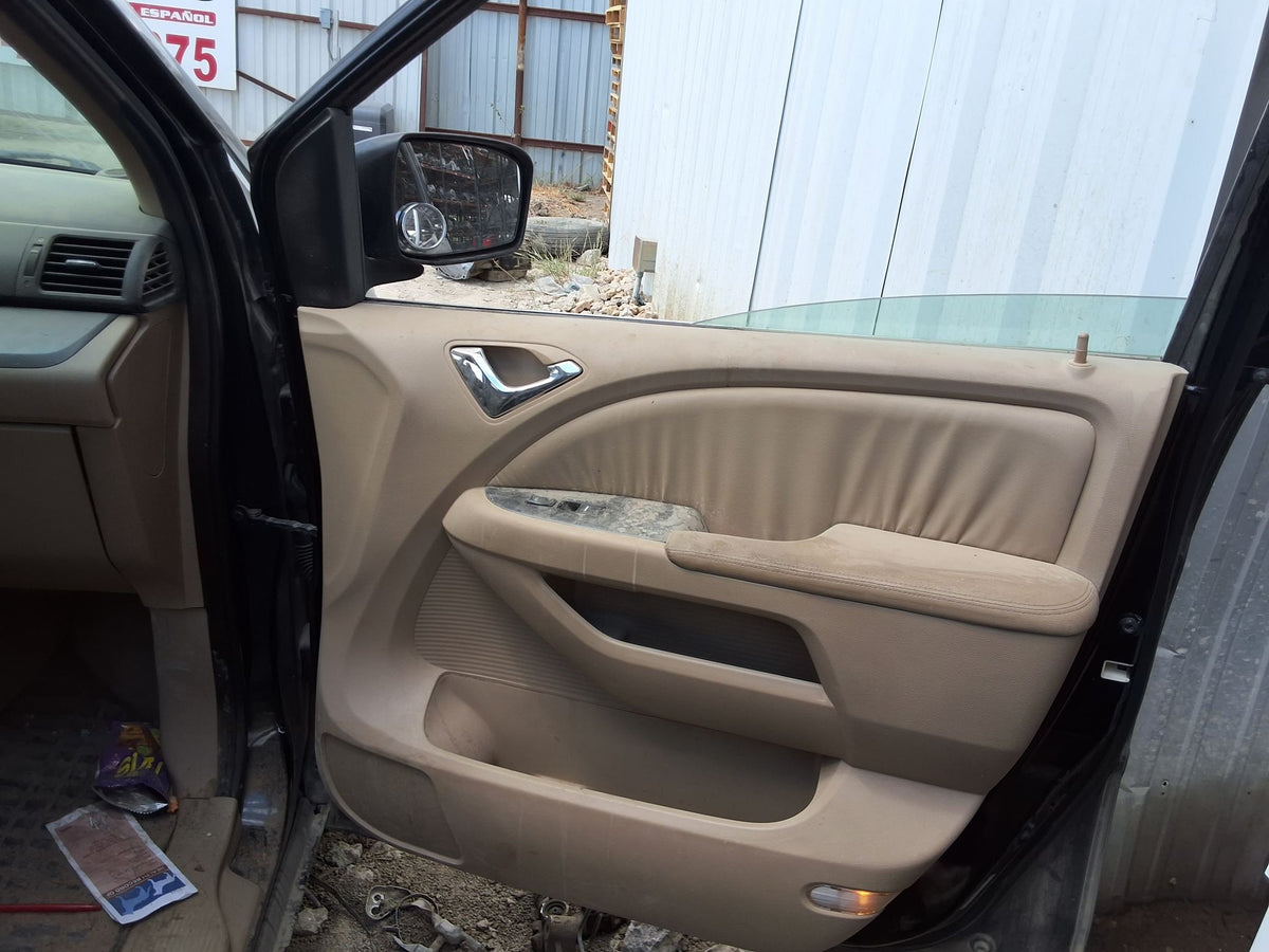 Door Shell Front Passenger Side 2005 - 2010 Honda Odyssey