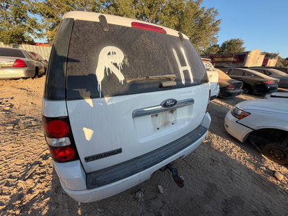 Door Window Glass Rear Driver Side 2006 - 2010 Ford Explorer