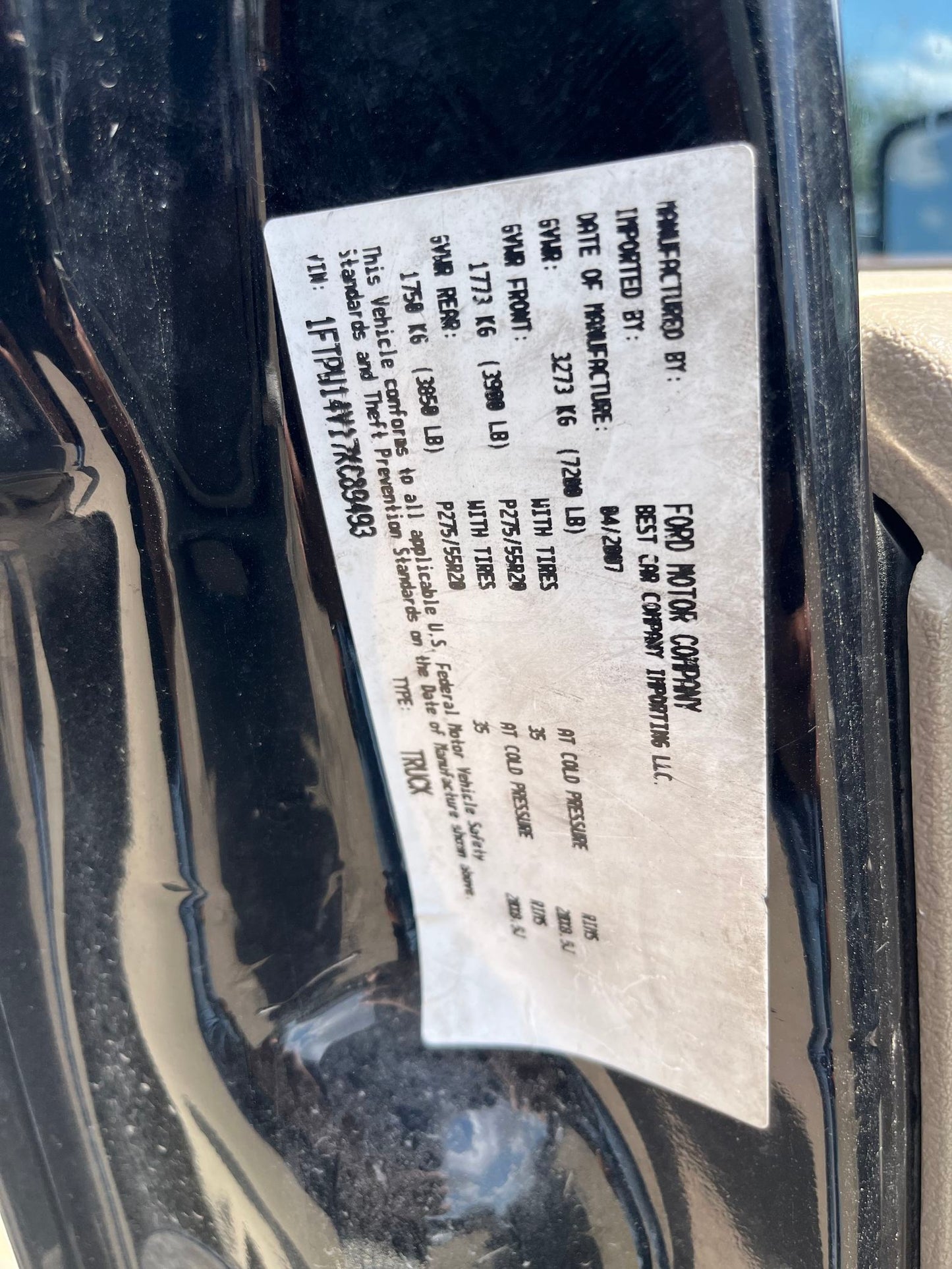 Mirror Driver Side 2004 - 2008 Ford F-150