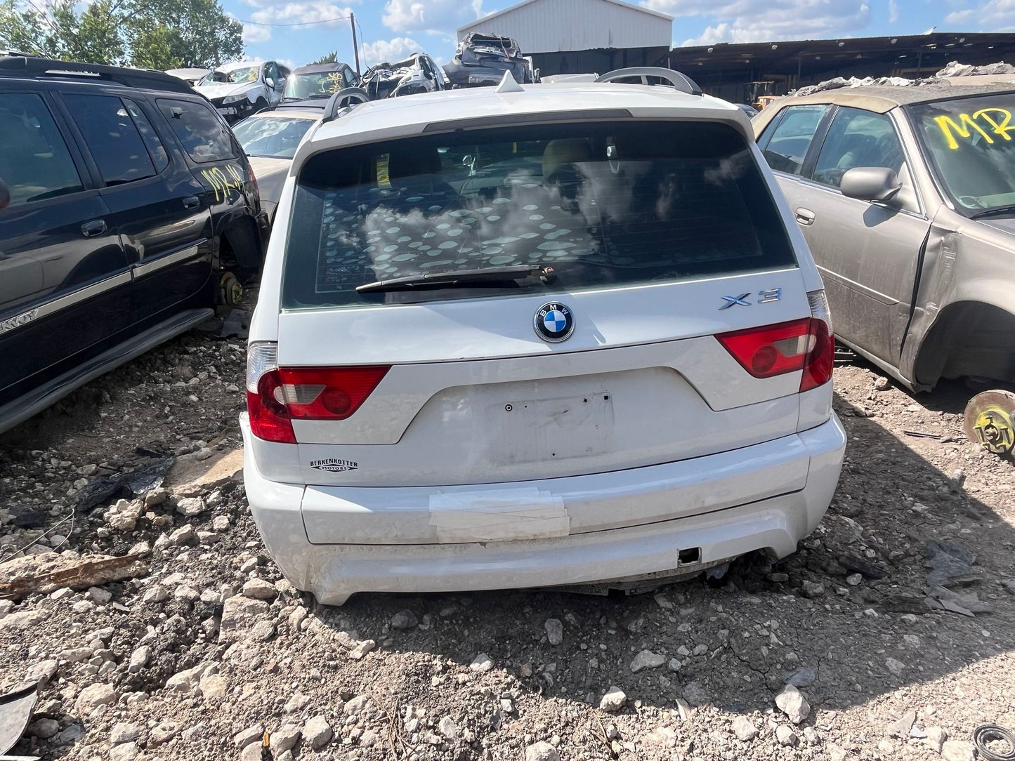 Door Window Glass Front Driver Side 2004 - 2010 BMW X3