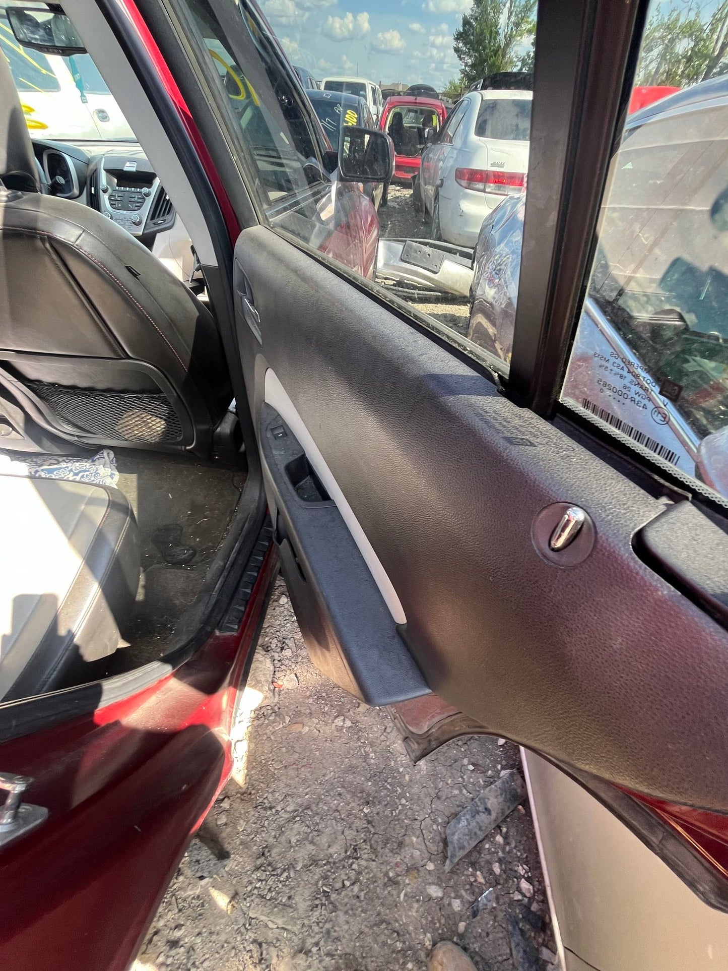 Interior Door Handle Rear Driver Side 2010 - 2017 Chevrolet Equinox