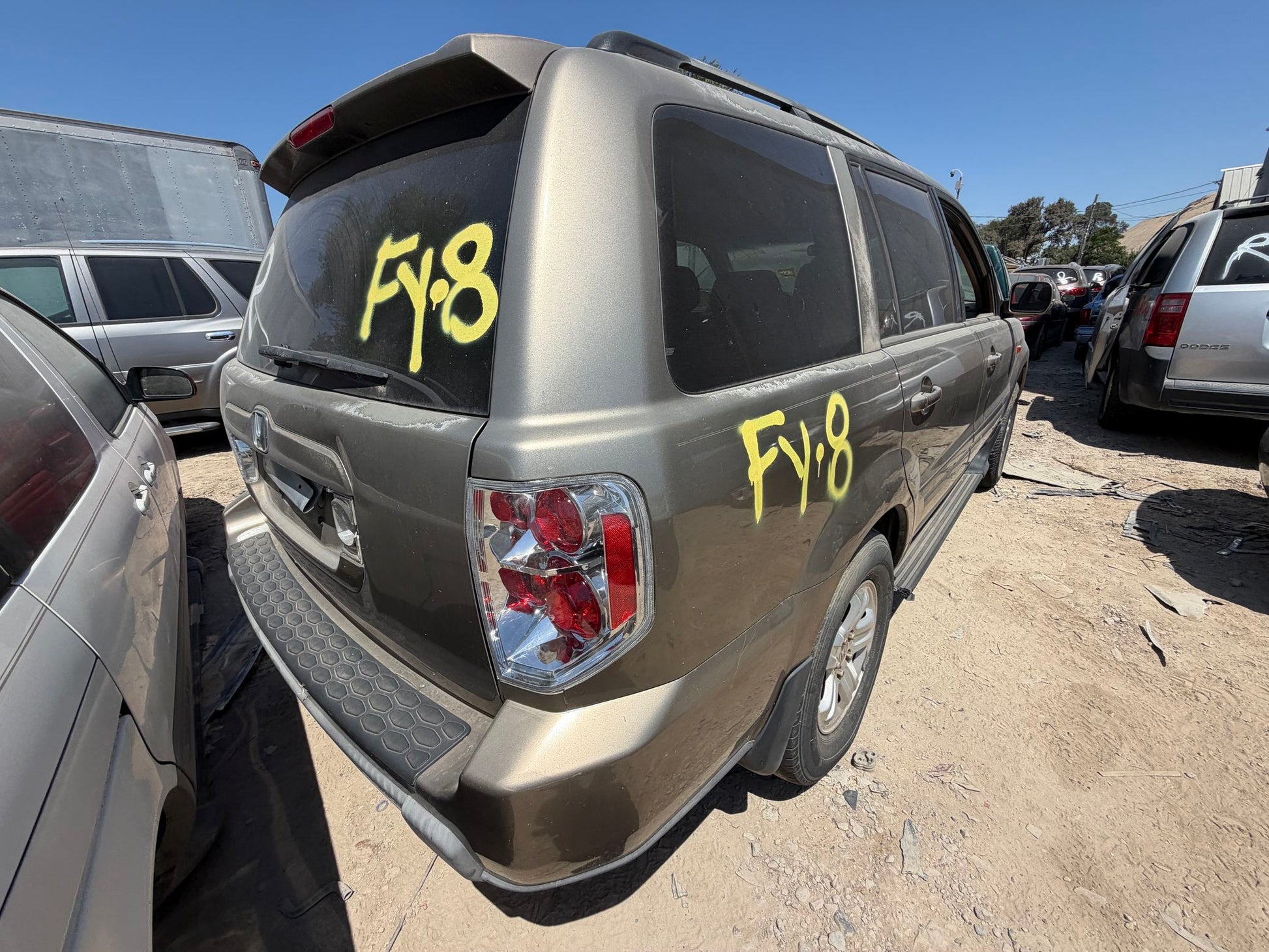 Brake Caliper Rear Driver Side 2003 - 2008 Honda Pilot