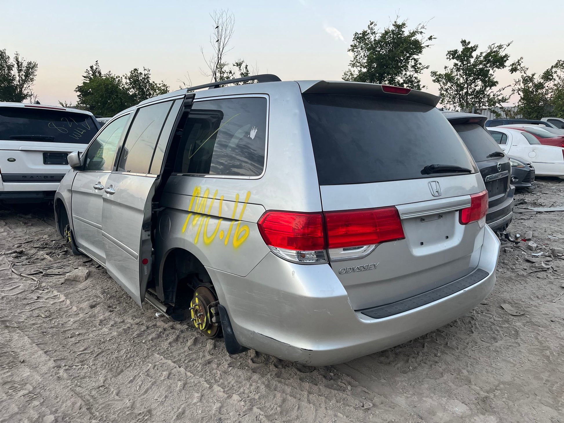 B-Pillar Trim Panel Passenger Side 2005 - 2010 Honda Odyssey