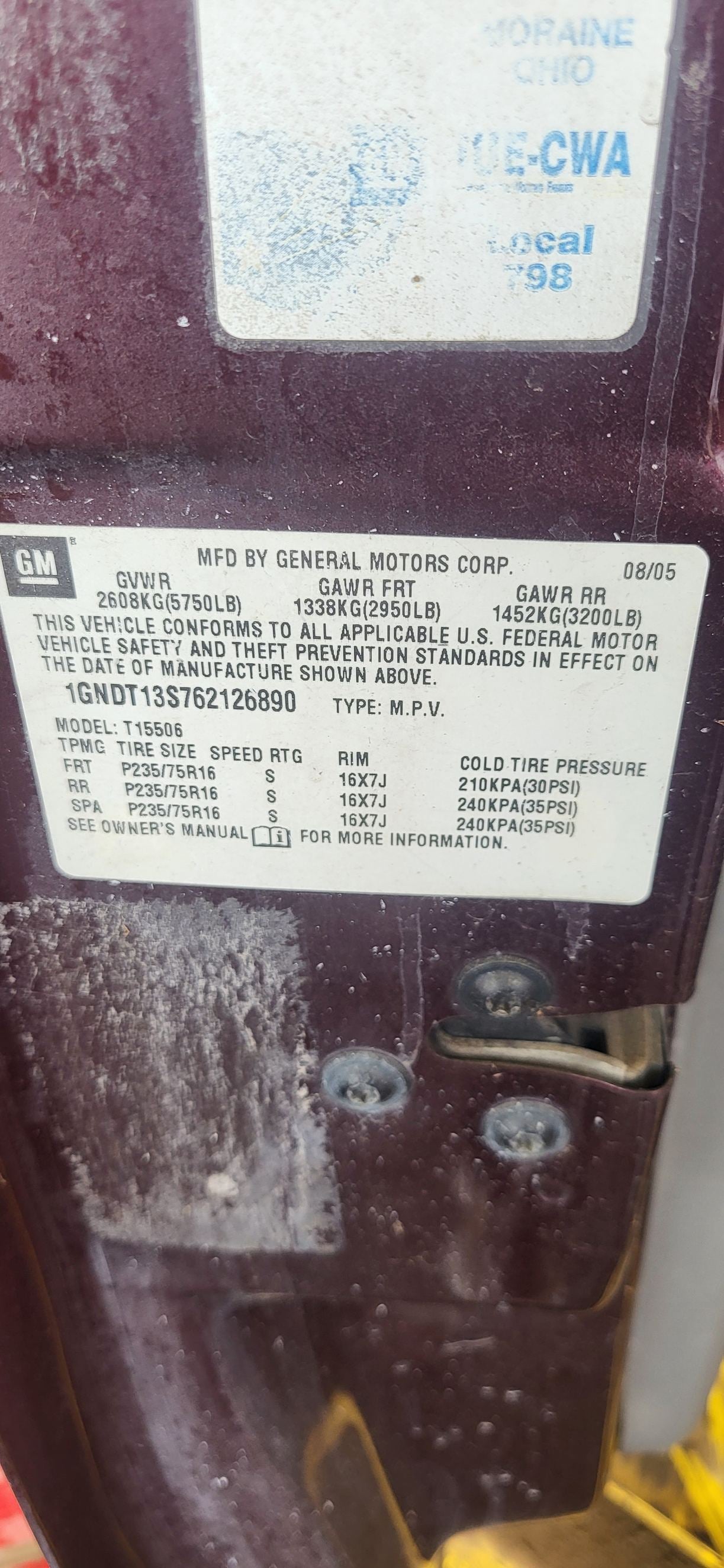 Shock Absorber Front Passenger Side 2002 - 2009 Chevrolet Trailblazer