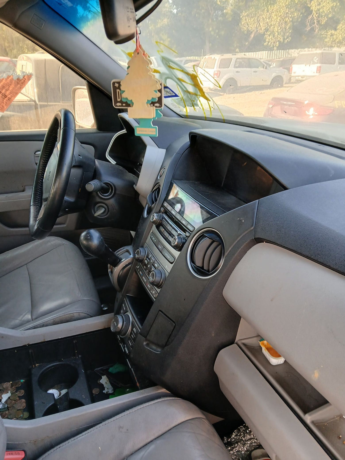 Door Interior Handle Rear Driver Side 2009 - 2015 Honda Pilot