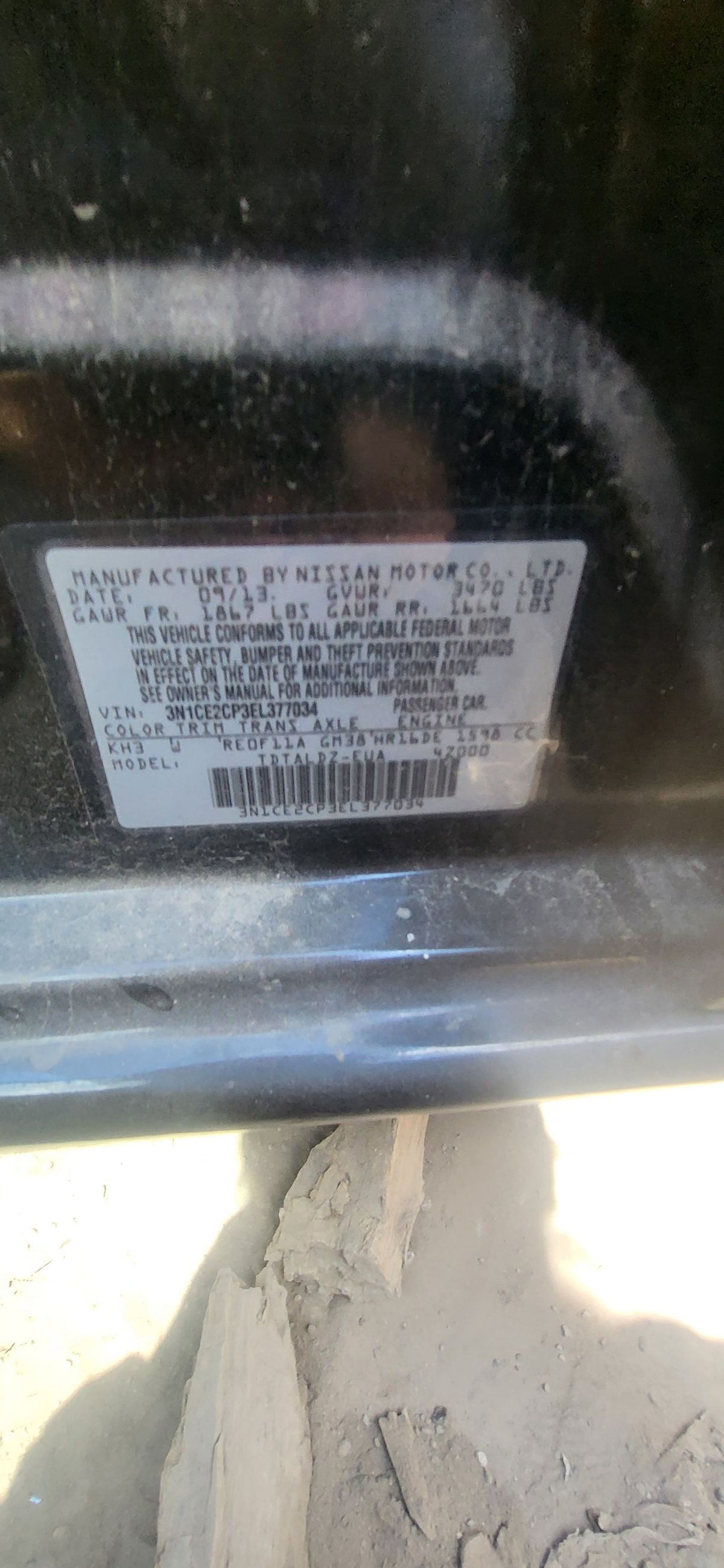 Alternator 2014 - 2019 Nissan Versa Note