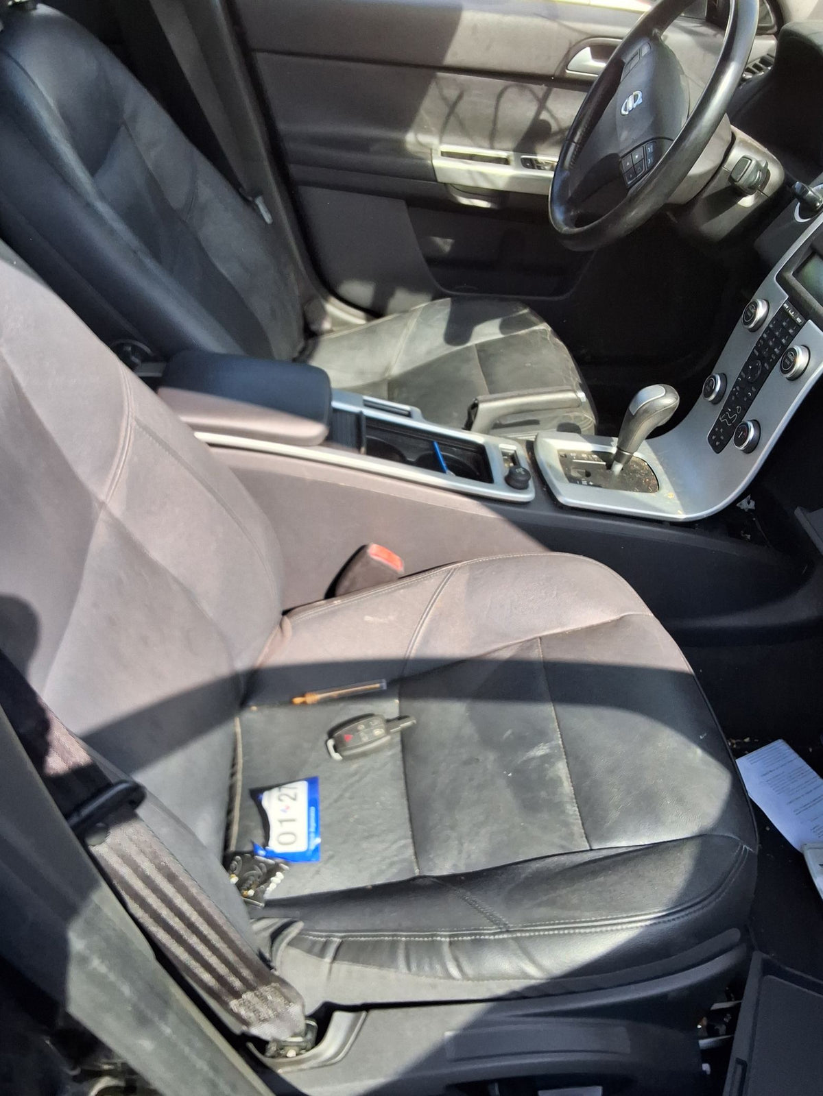 Seat Belt Buckle Rear 2005 - 2011 Volvo S40