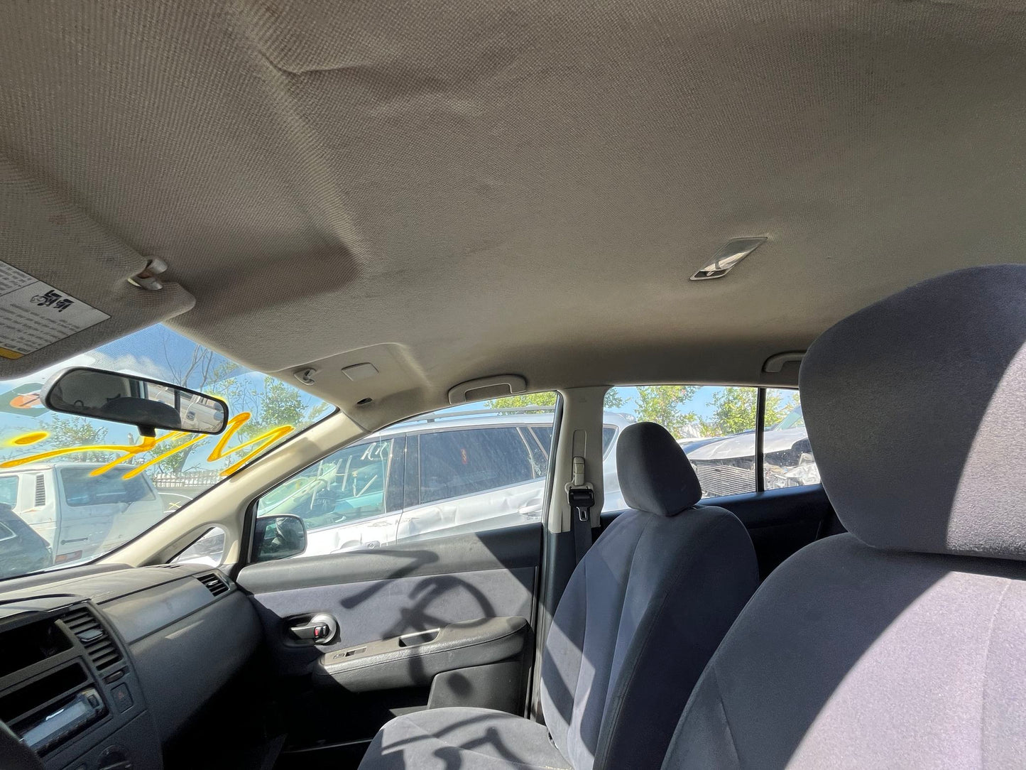C-Pillar Trim Panel Passenger Side 2007 - 2011 Nissan Versa