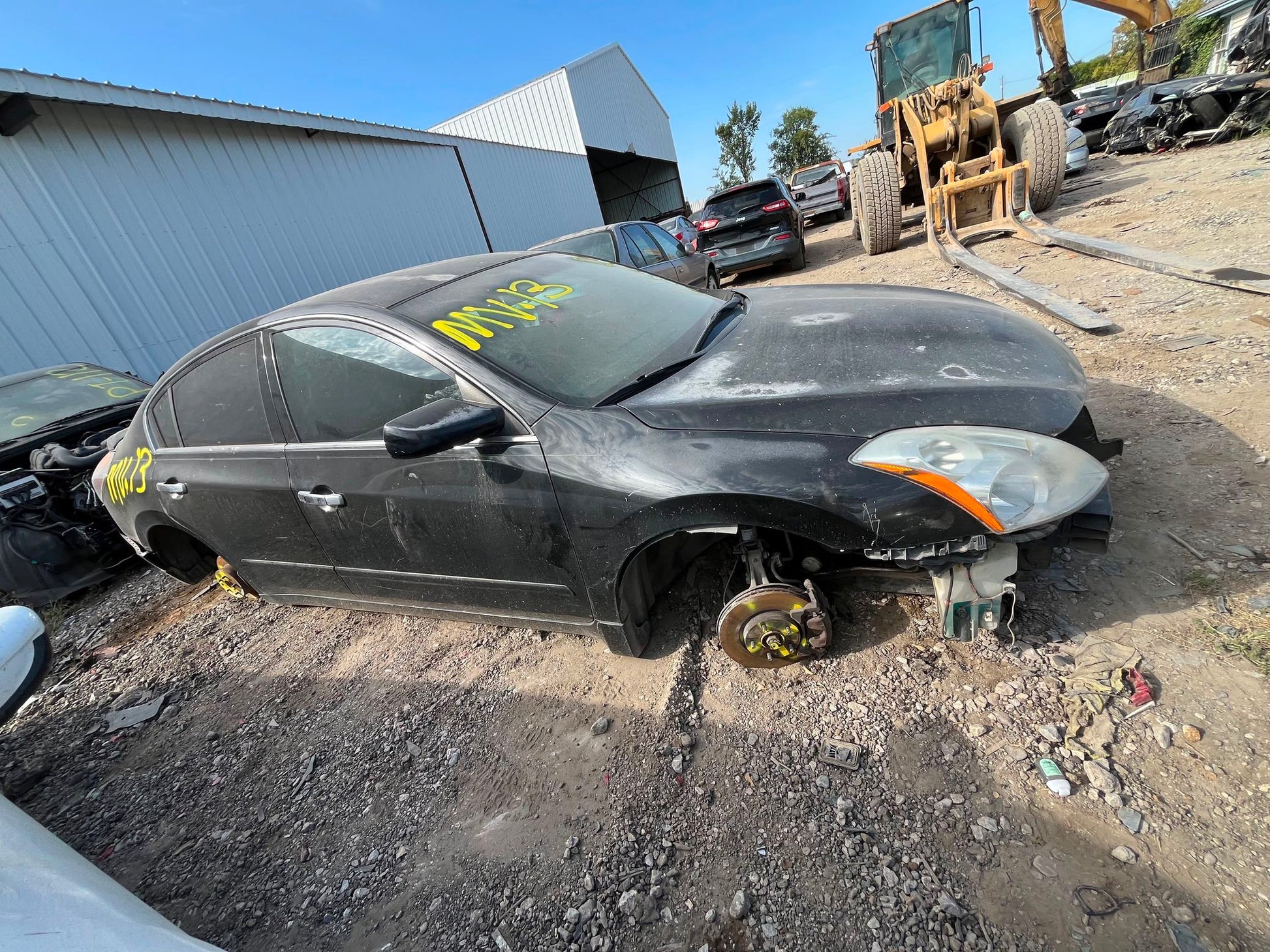 Door Shell Rear Passenger Side 2007 - 2012 Nissan Altima