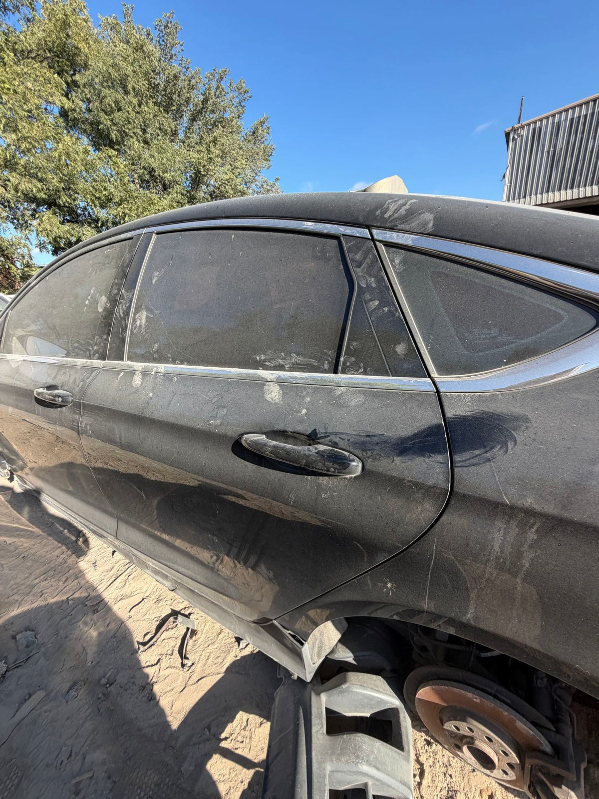 Door Window Glass Rear Passenger Side 2015 - 2017 Chrysler 200