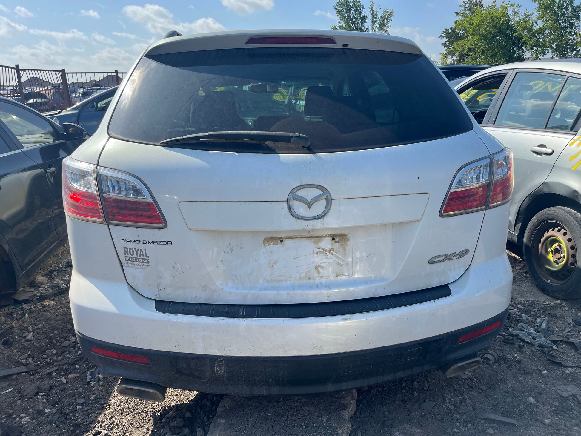 Airbag Curtain Passenger Side 2007 - 2015 Mazda CX-9