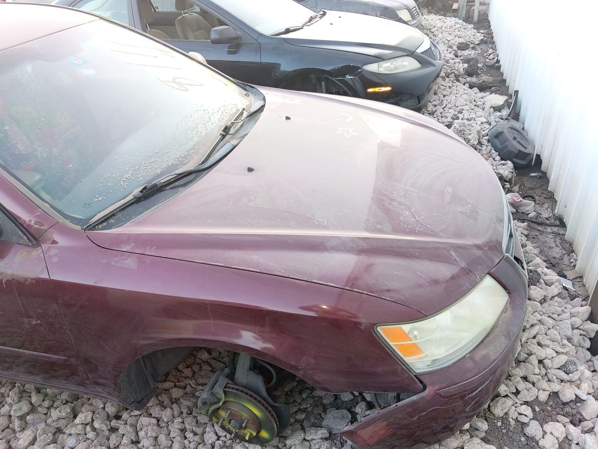 Door Interior Handle Rear Driver Side 2006 - 2010 Hyundai Sonata