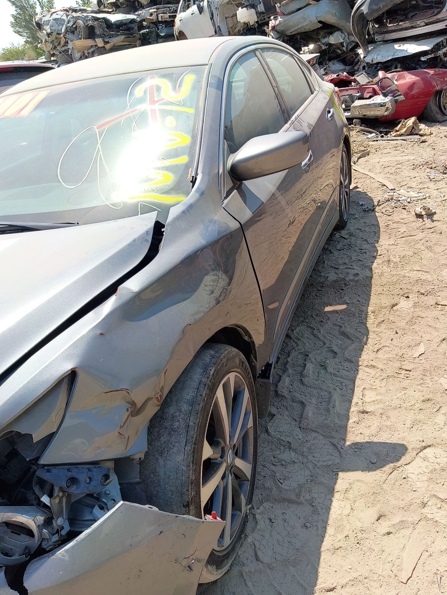 Door Shell Front Passenger Side 2013 - 2018 Nissan Altima