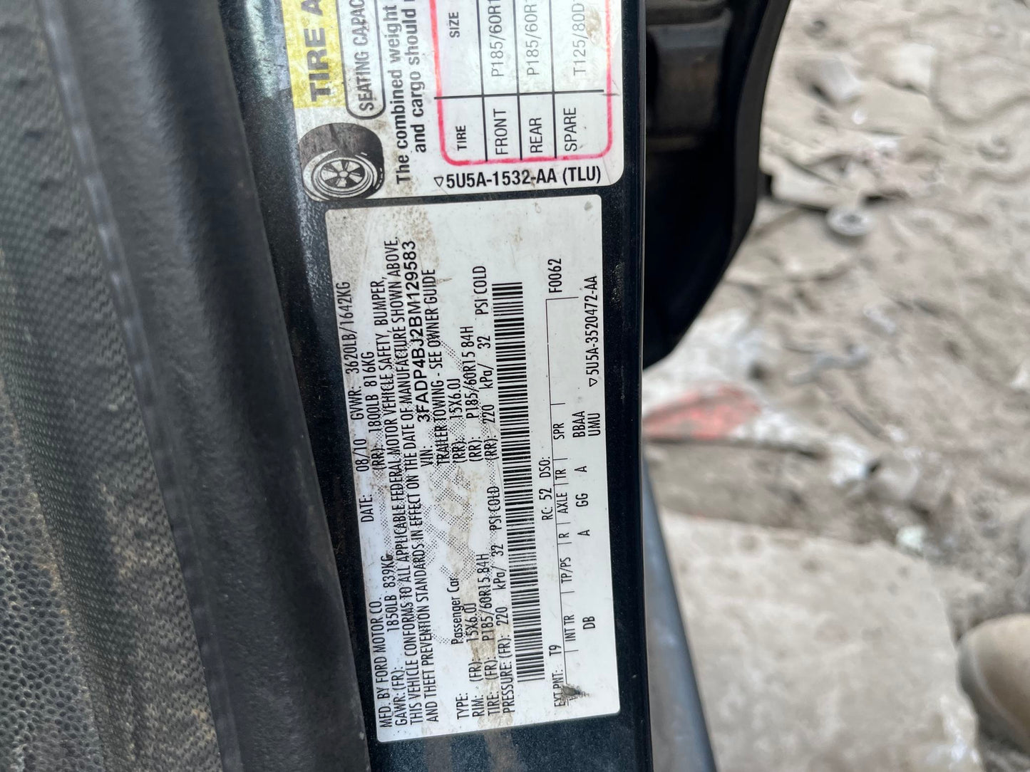 A/C Condenser 2011 - 2019 Ford Fiesta