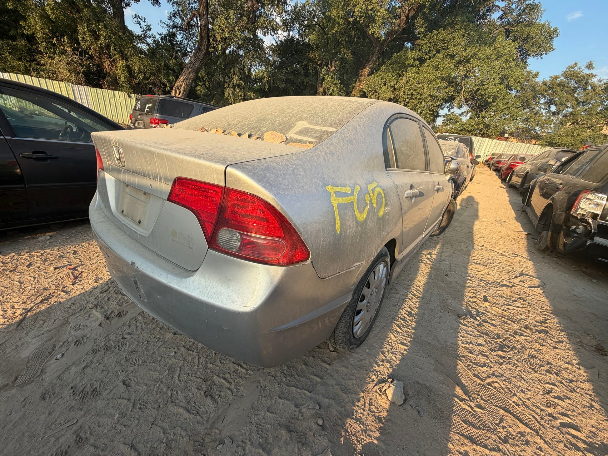 Door Interior Handle Front Passenger Side 2006 - 2011 Honda Civic Sdn