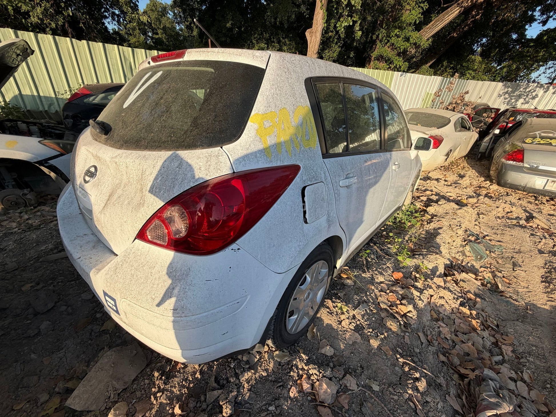 Door Window Glass Rear Passenger Side 2007 - 2011 Nissan Versa