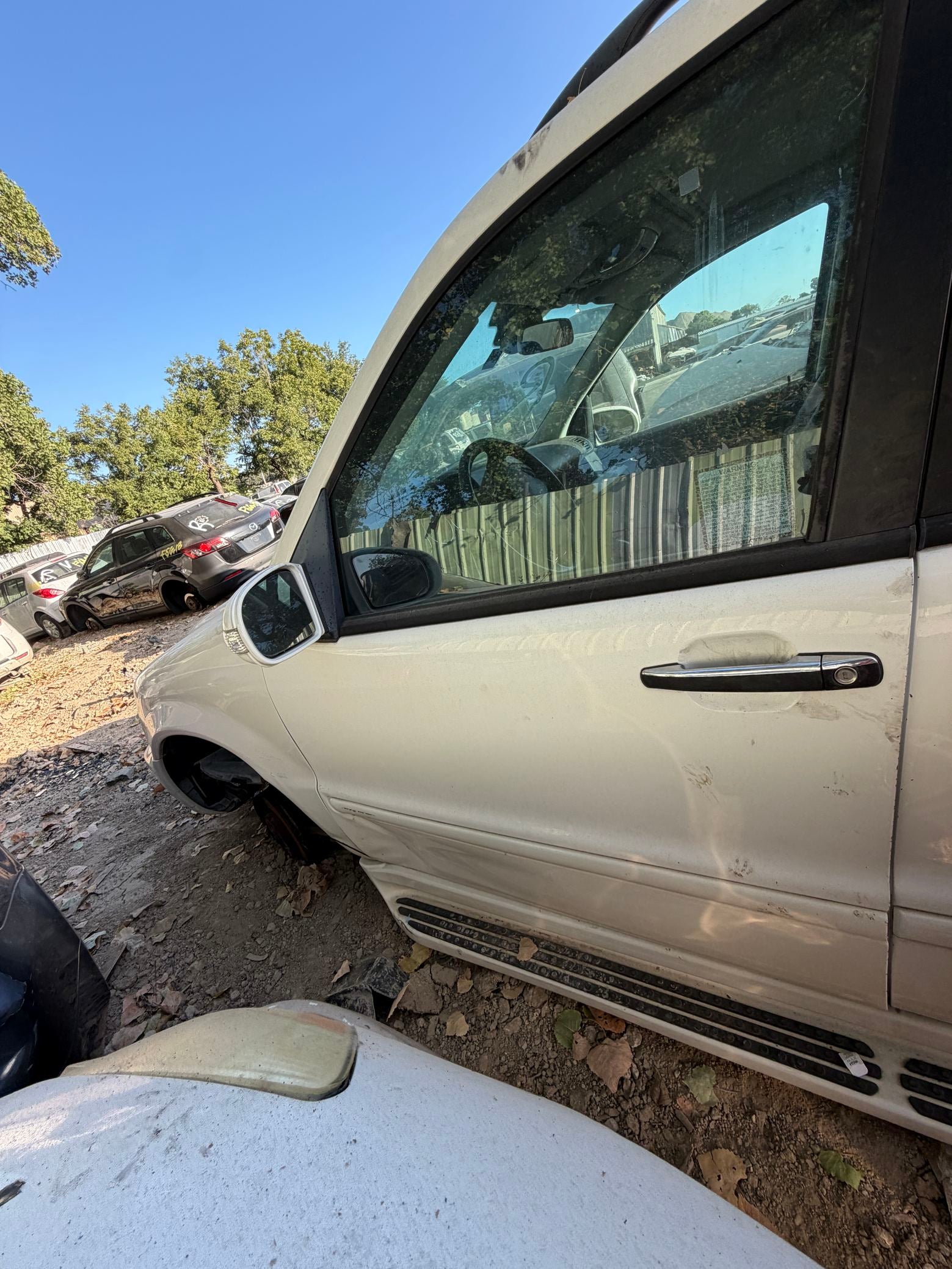 Quarter Window Glass Driver Side 1998 - 2005 Mercedes-Benz M-Class