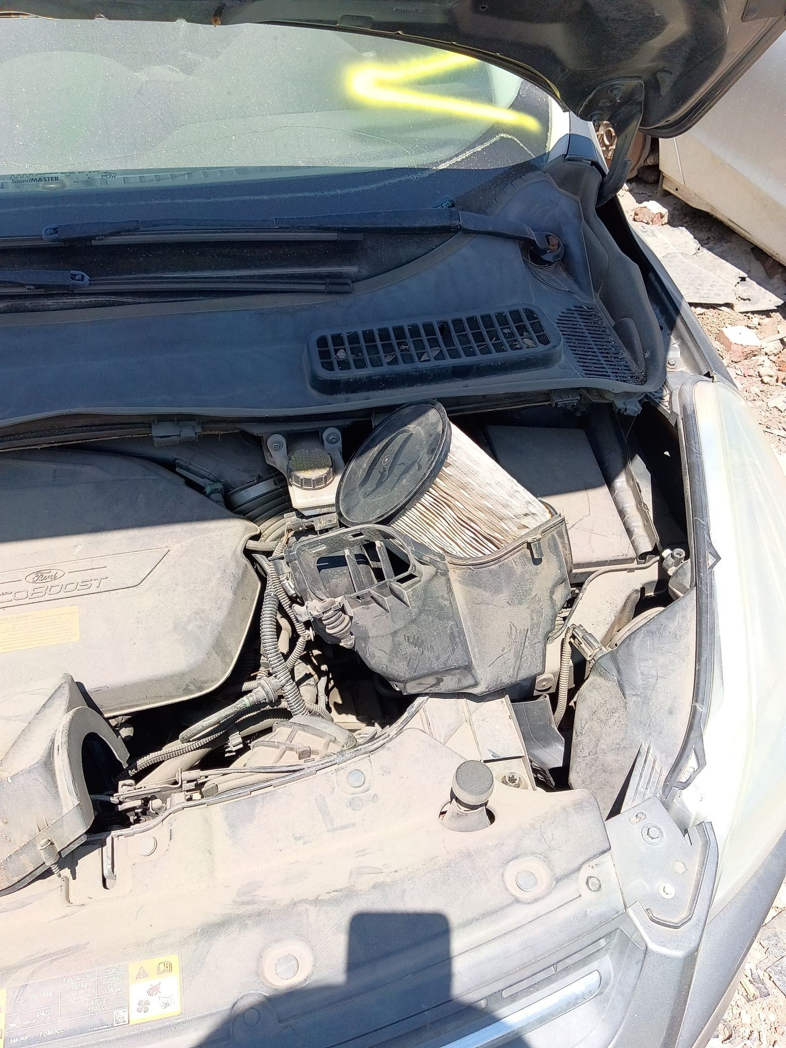 Bumper Cover Rear 2013 - 2019 Ford Escape