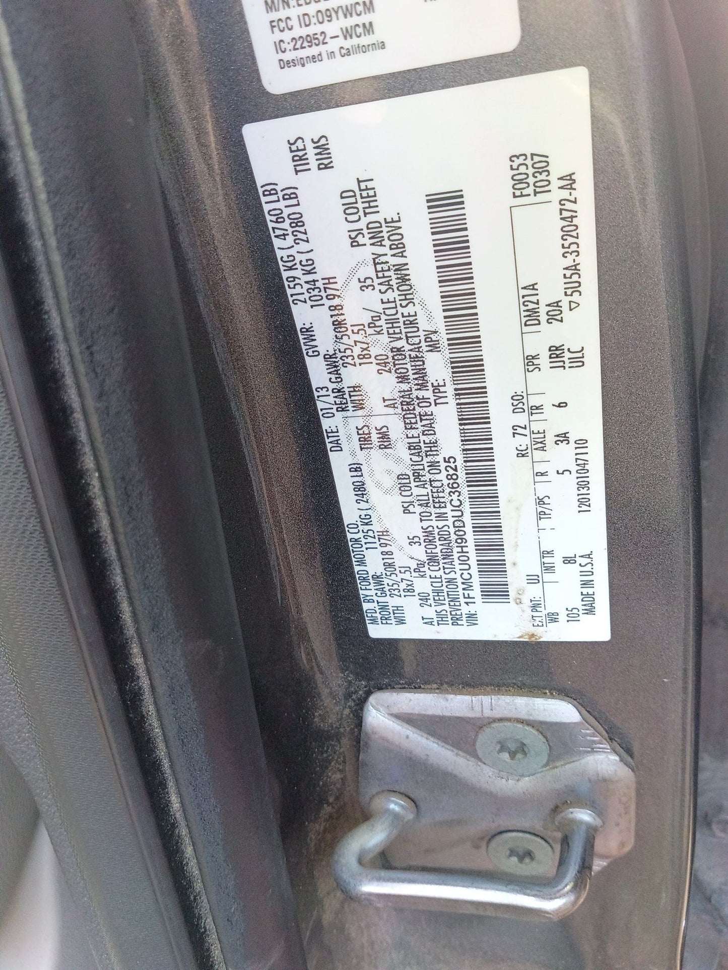 Brake Caliper Front Driver Side 2013 - 2019 Ford Escape