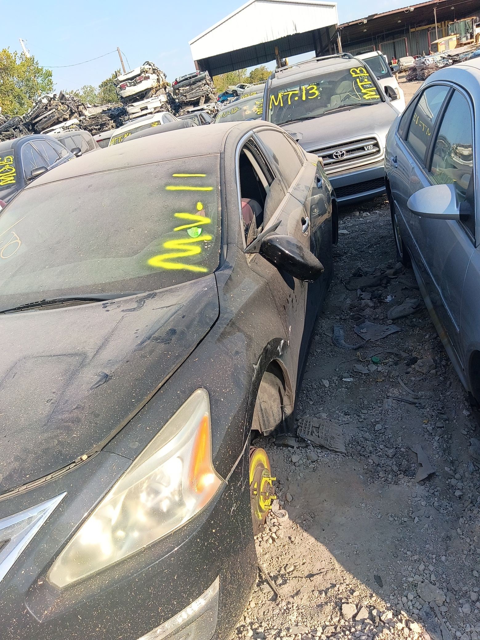 Door Shell Rear Passenger Side 2002 - 2006 Nissan Altima