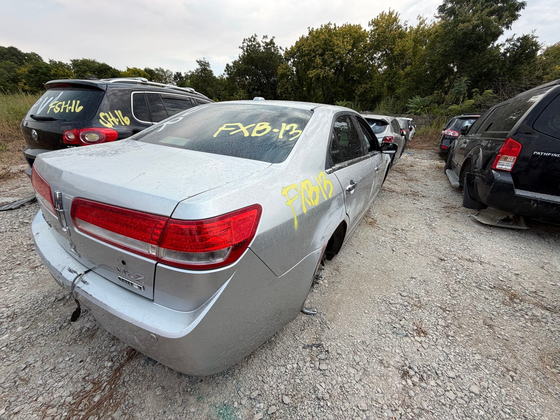 Quarter Window Glass Passenger Side 2006 - 2012 Lincoln MKZ Hybrid