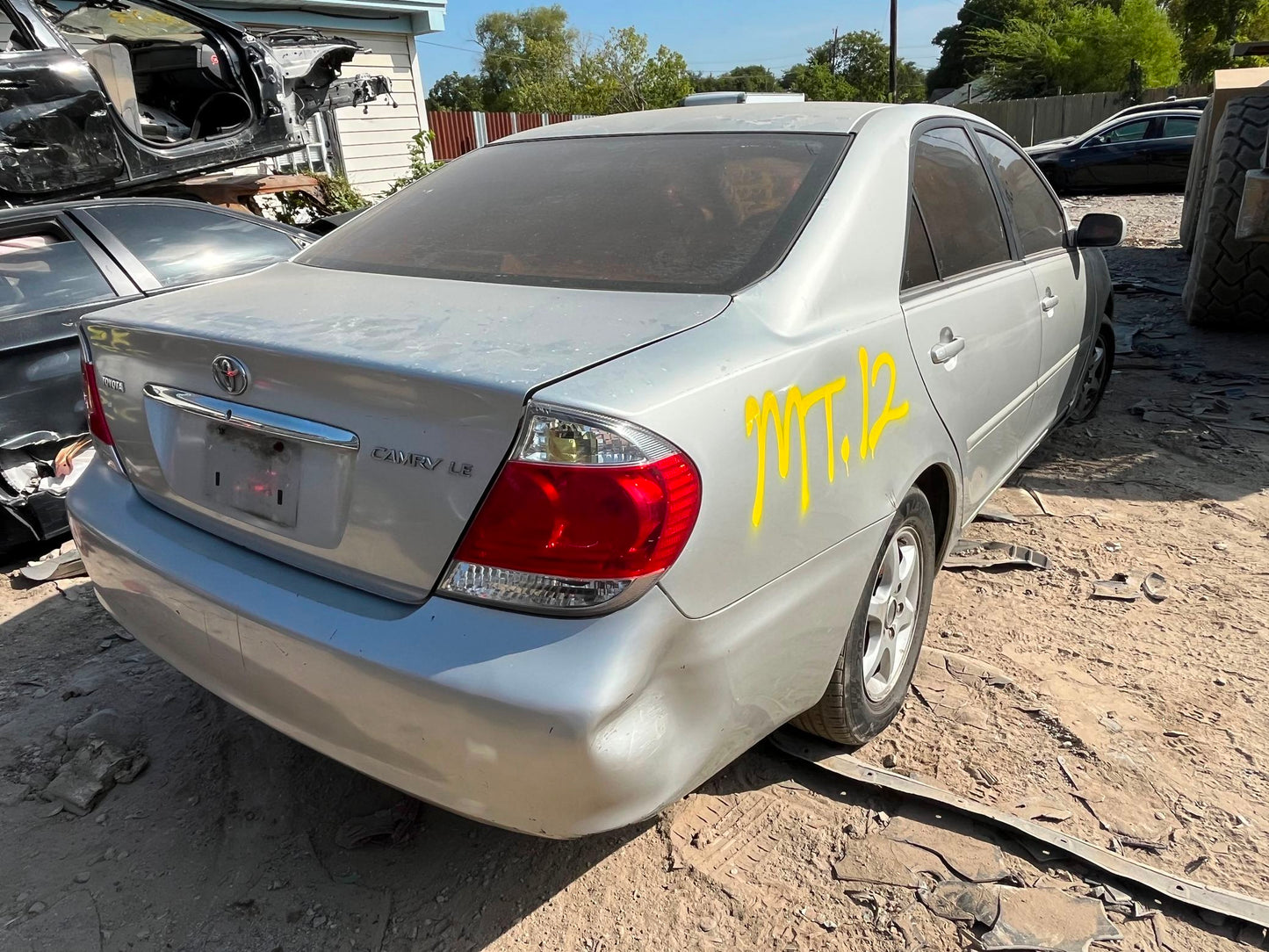 C-Pillar Trim Panel Driver Side 2002 - 2006 Toyota Camry