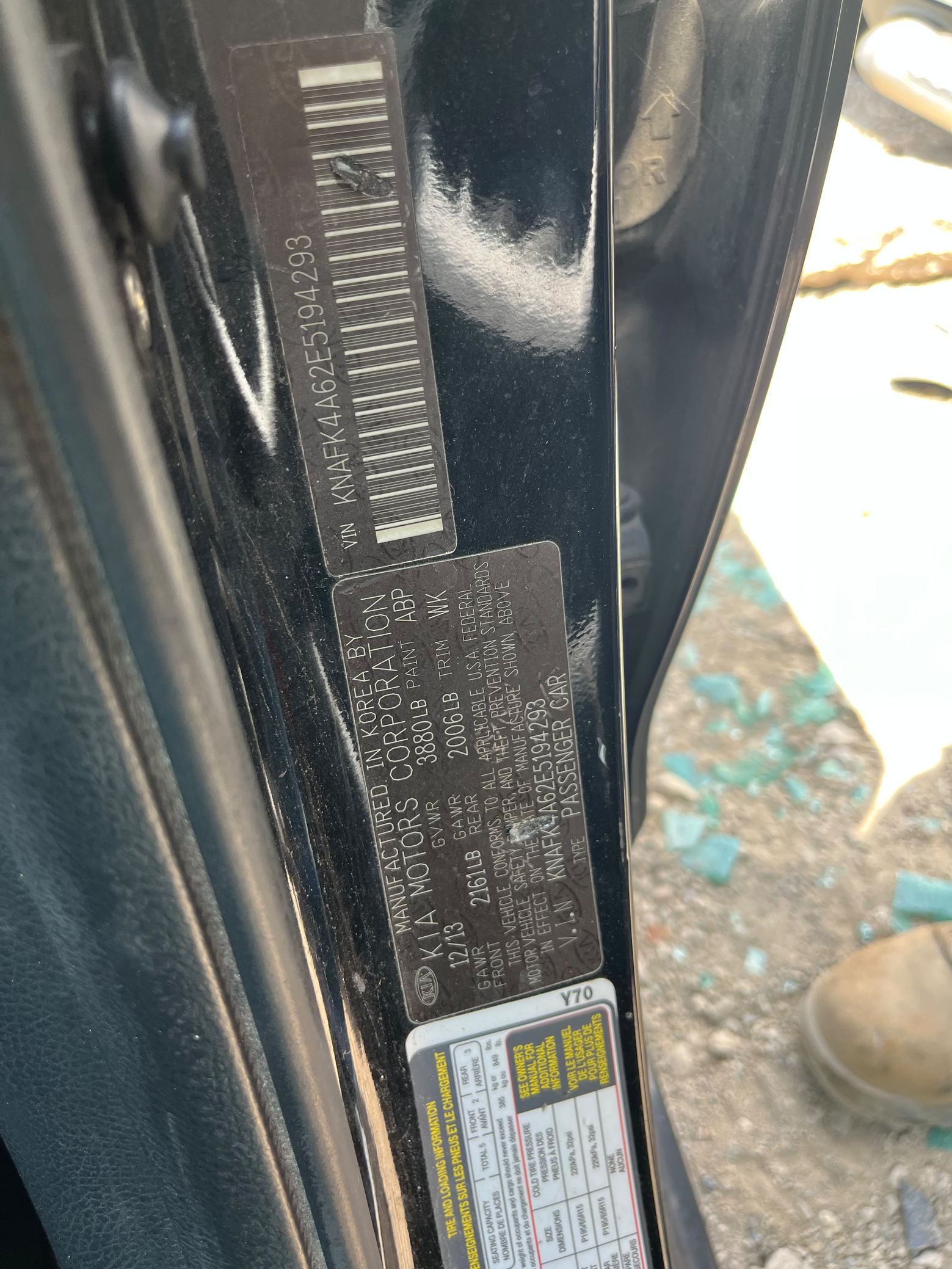 Dashboard 2014 - 2018 Kia Forte