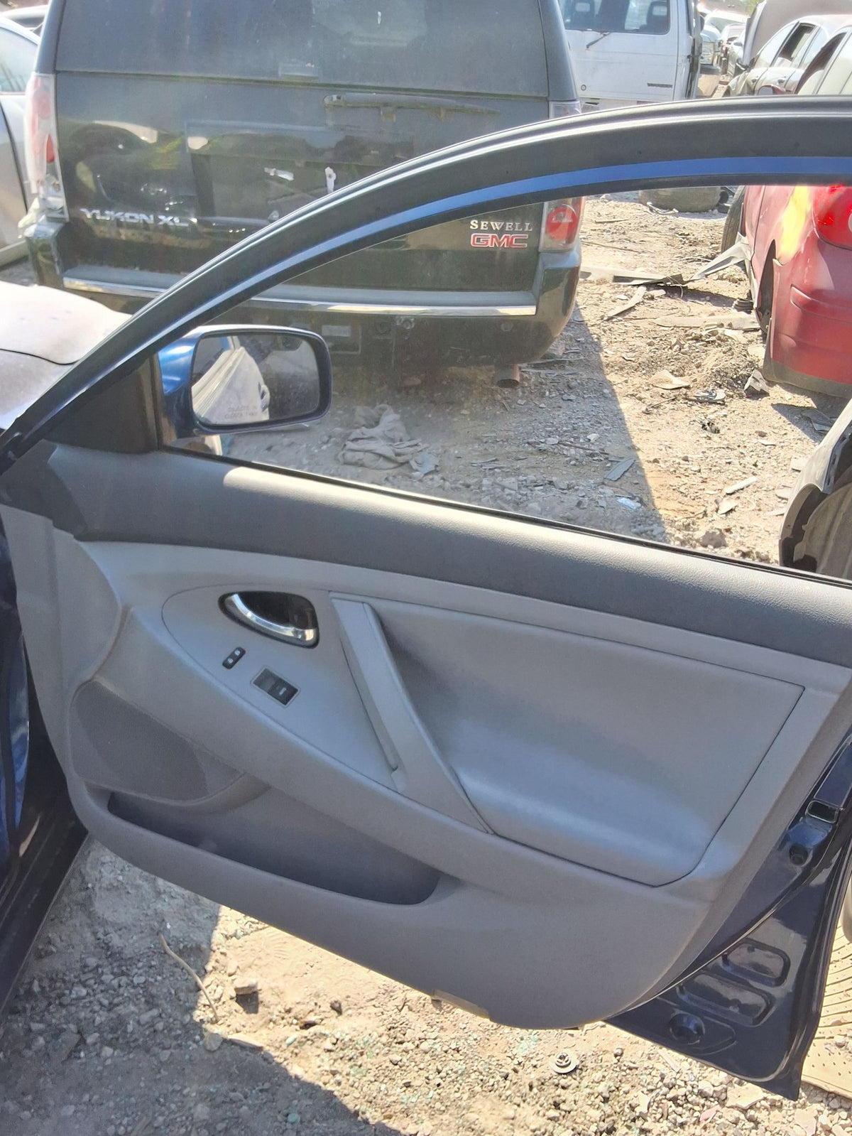 Door Window Glass Rear Driver Side 2007 - 2011 Toyota Camry