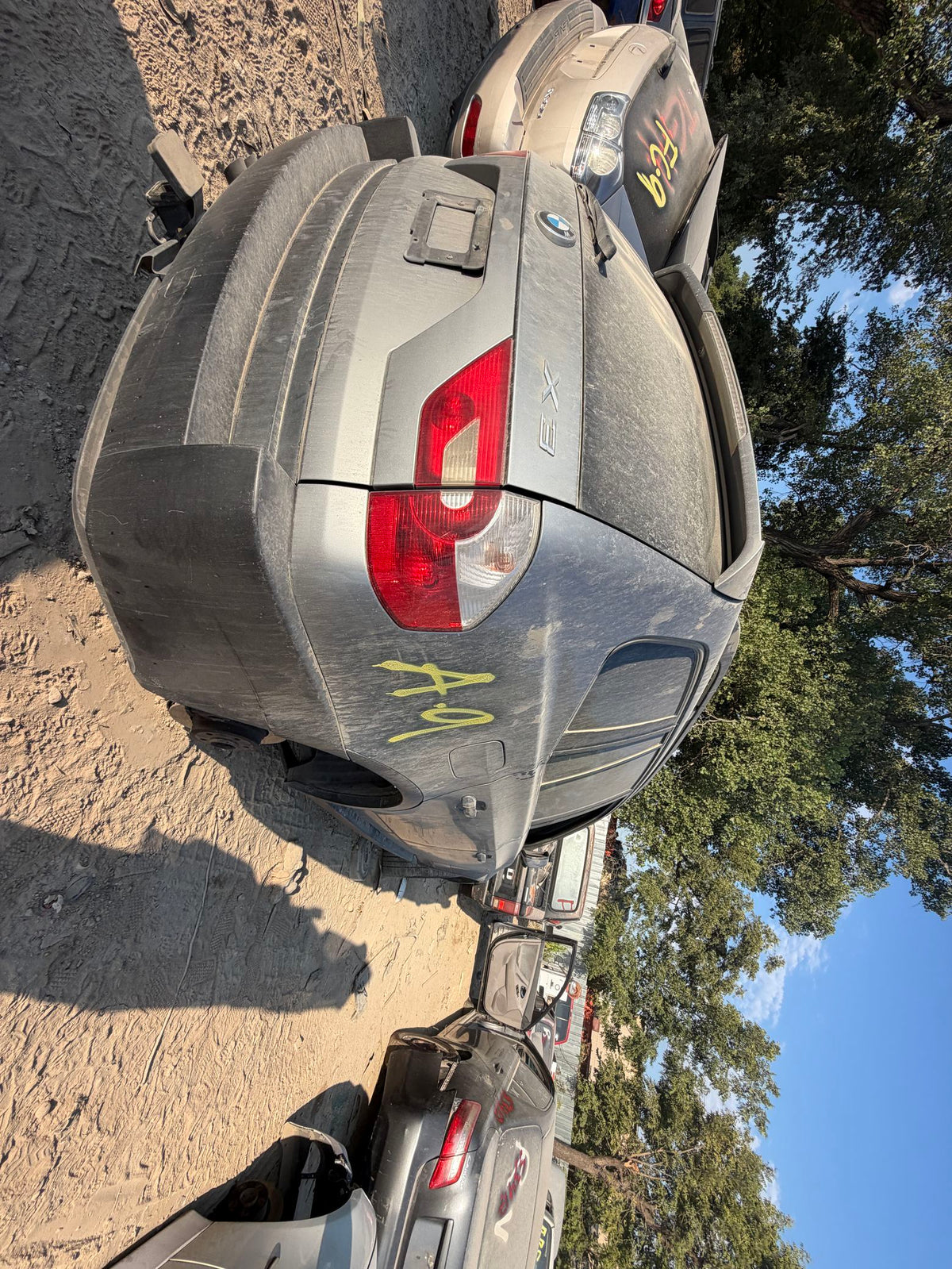 Door Window Glass Rear Driver Side 2004 - 2010 BMW X3