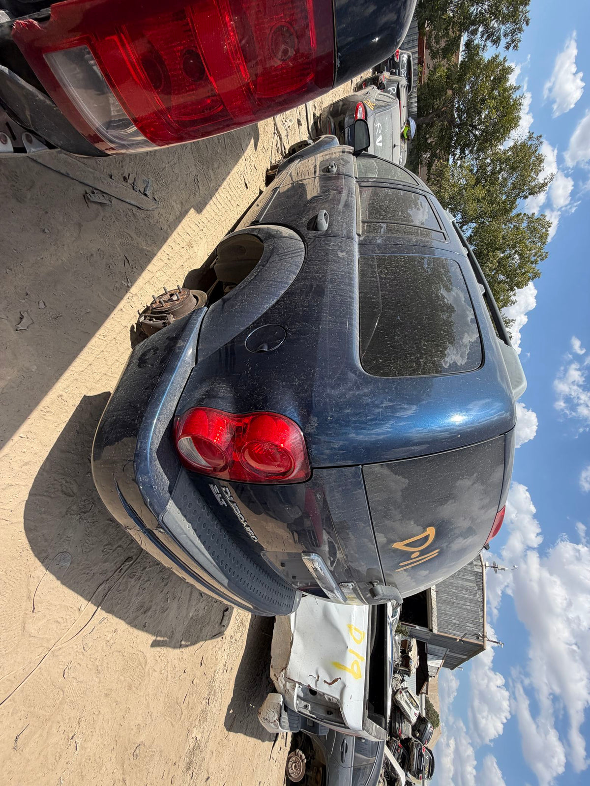 C-Pillar Trim Panel Passenger Side 2004 - 2009 Dodge Durango