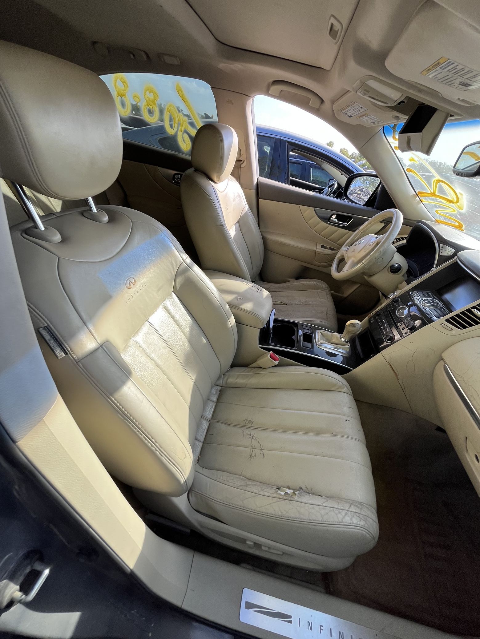 Window Regulator Front Passenger Side 2009 - 2013 Infiniti FX35
