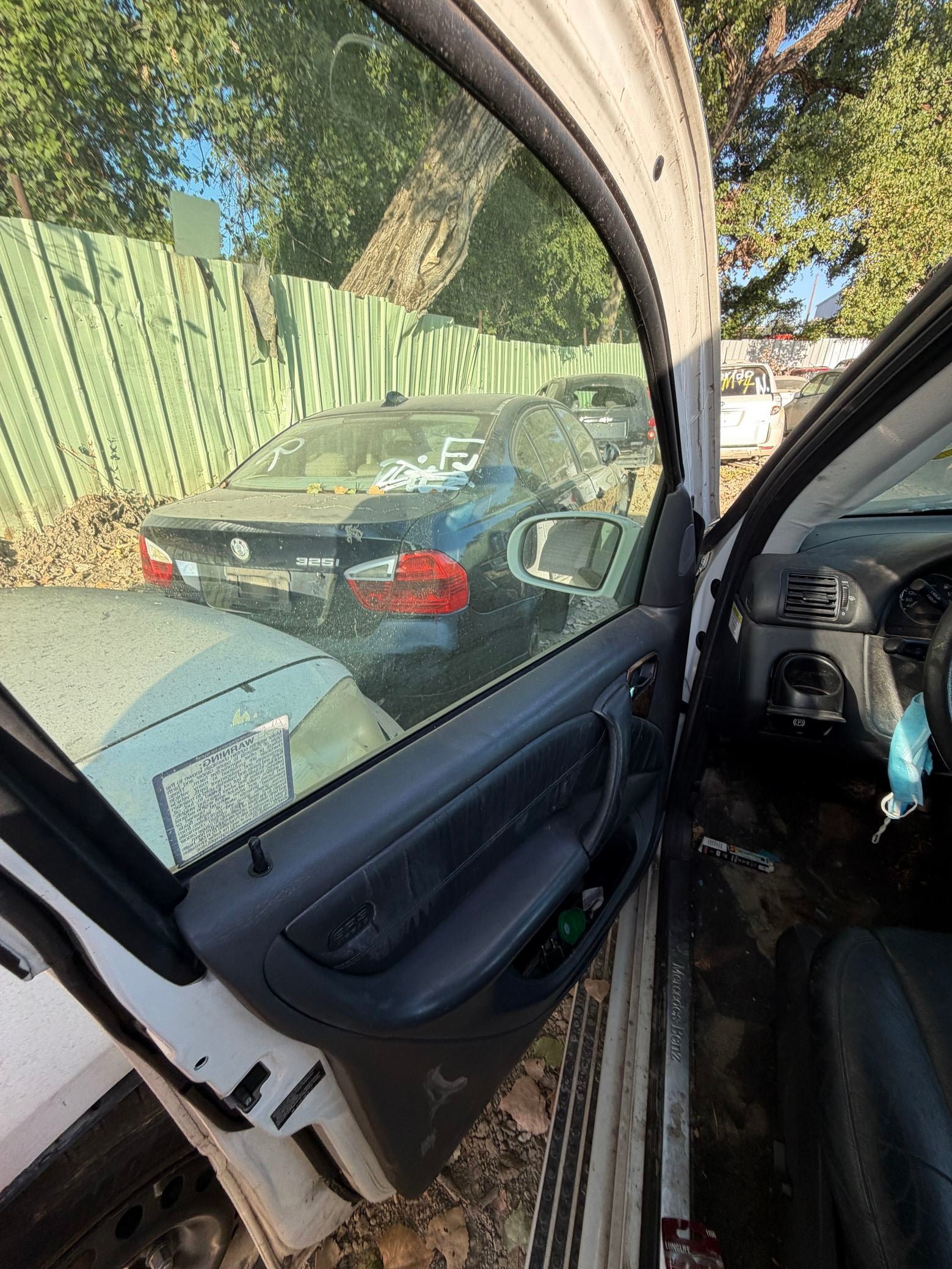 Interior Door Handle Rear Driver Side 1998 - 2005 Mercedes-Benz M-Class