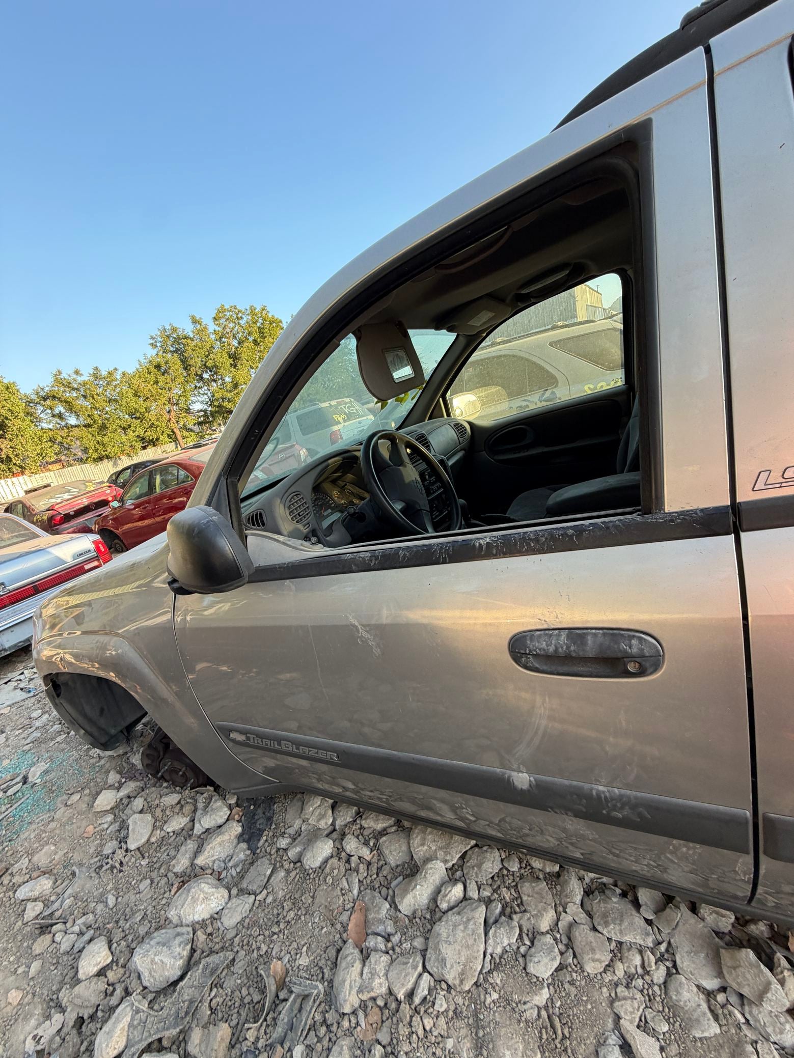Exterior Door Handle Rear Driver Side 2002 - 2009 Chevrolet TrailBlazer (mid-size)