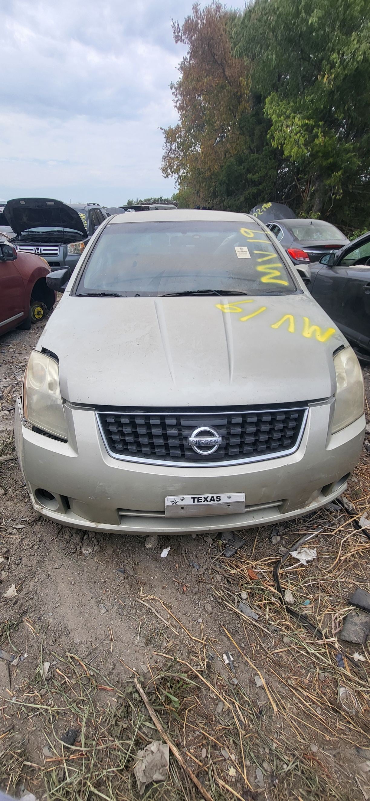 Headlight Passenger Side 2007 - 2012 Nissan Sentra