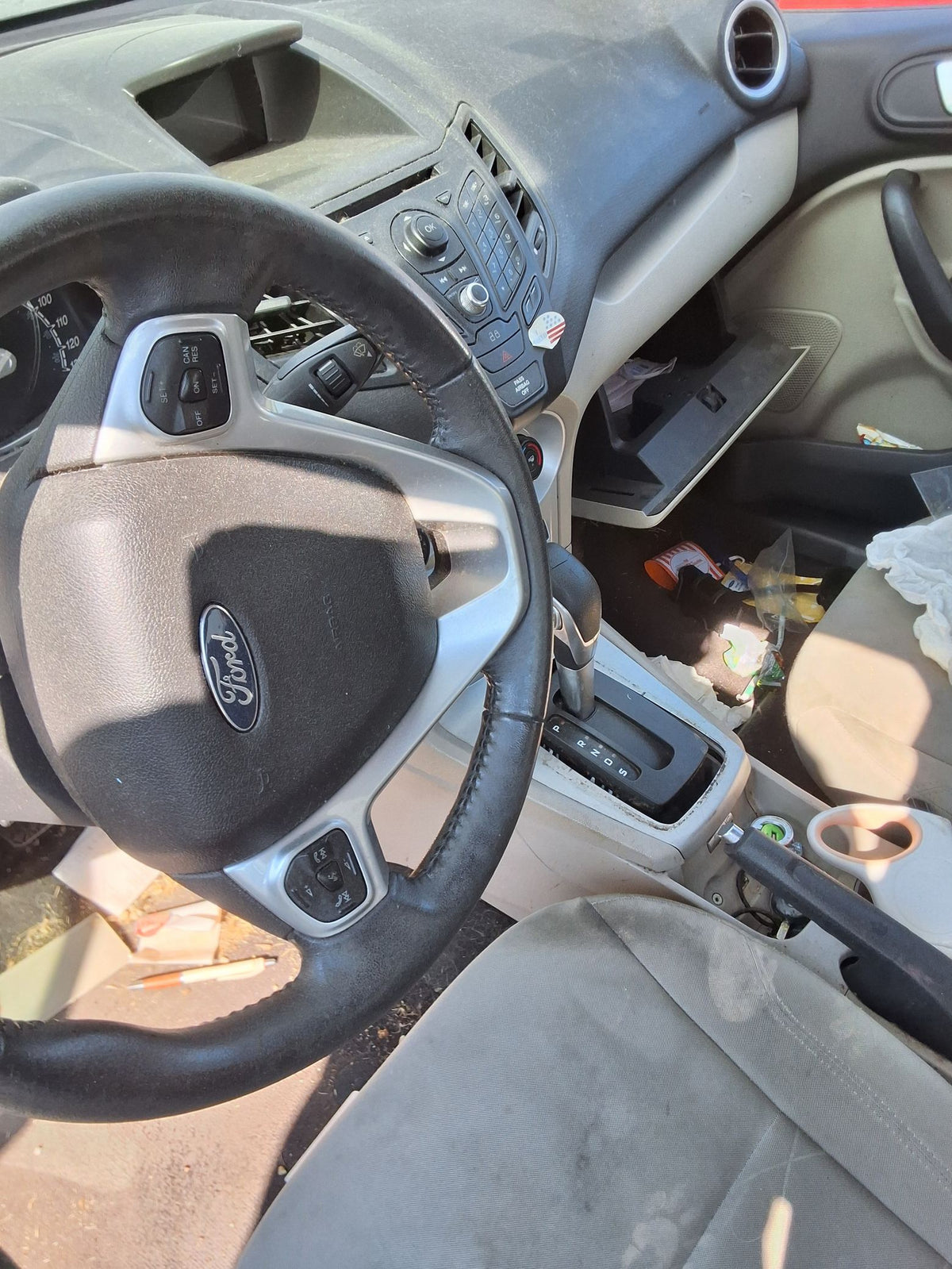 Quarter Window Glass Driver Side 2011 - 2019 Ford Fiesta