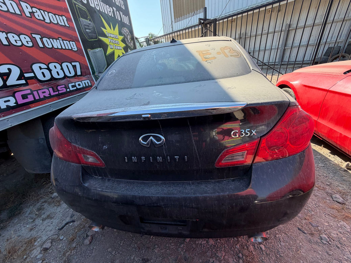 Seat Belt Retractor Rear Driver Side 2007 - 2008 Infiniti G35