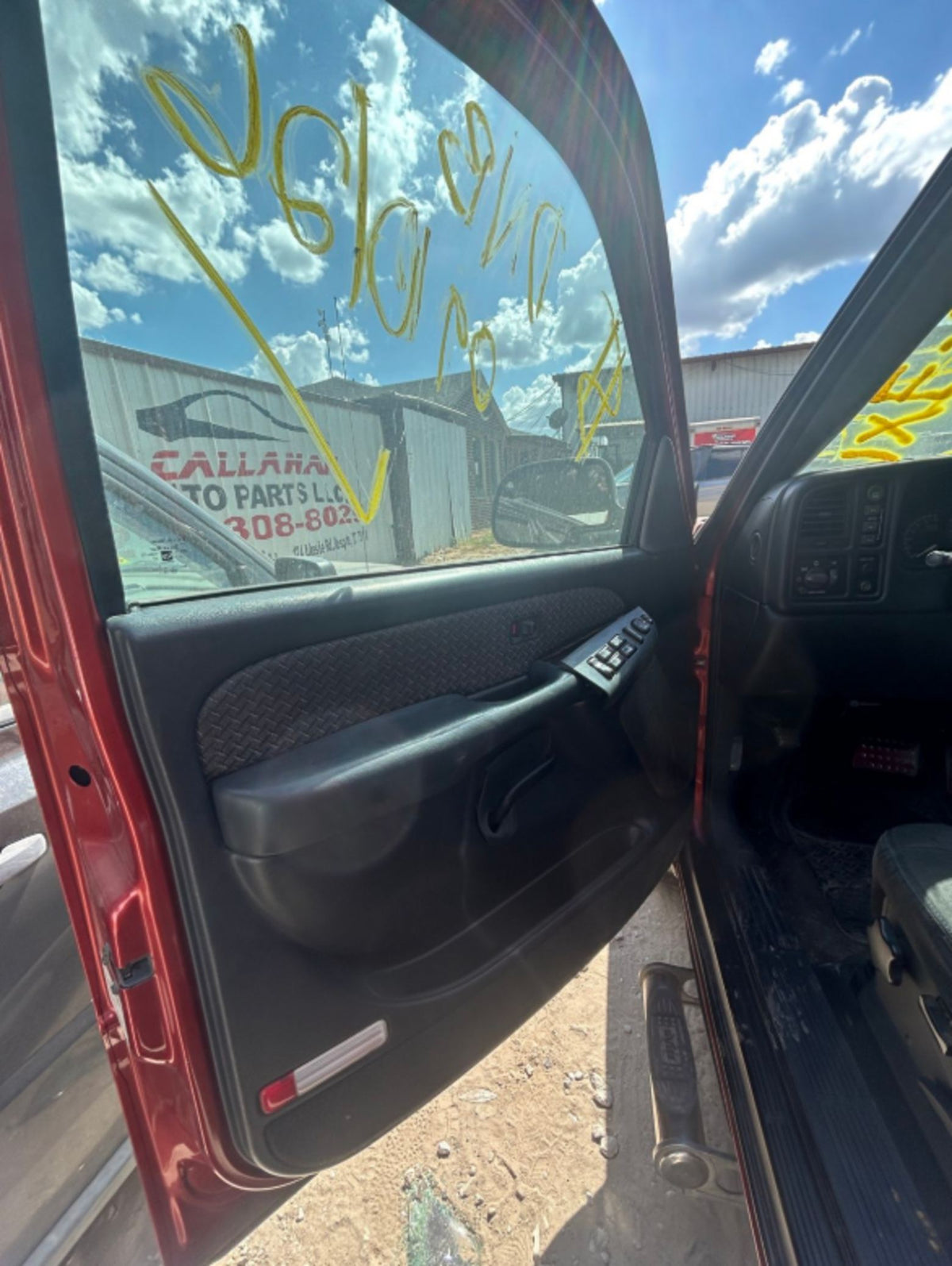 Door Trim Panel Rear Driver Side 2002 - 2006 Chevrolet Avalanche