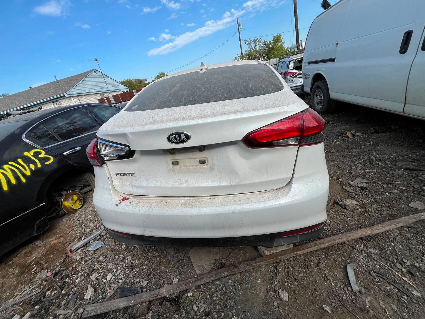 Door Interior Handle Front Driver Side 2014 - 2018 Kia Forte