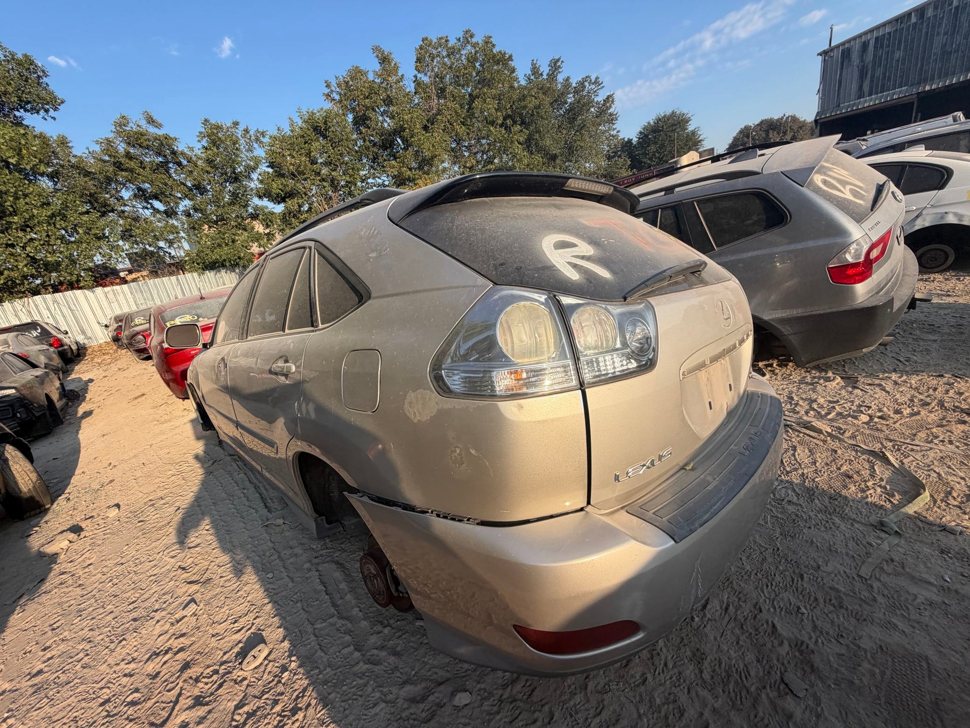 Bumper Reinforcement Rear 2004 - 2009 Lexus RX 330