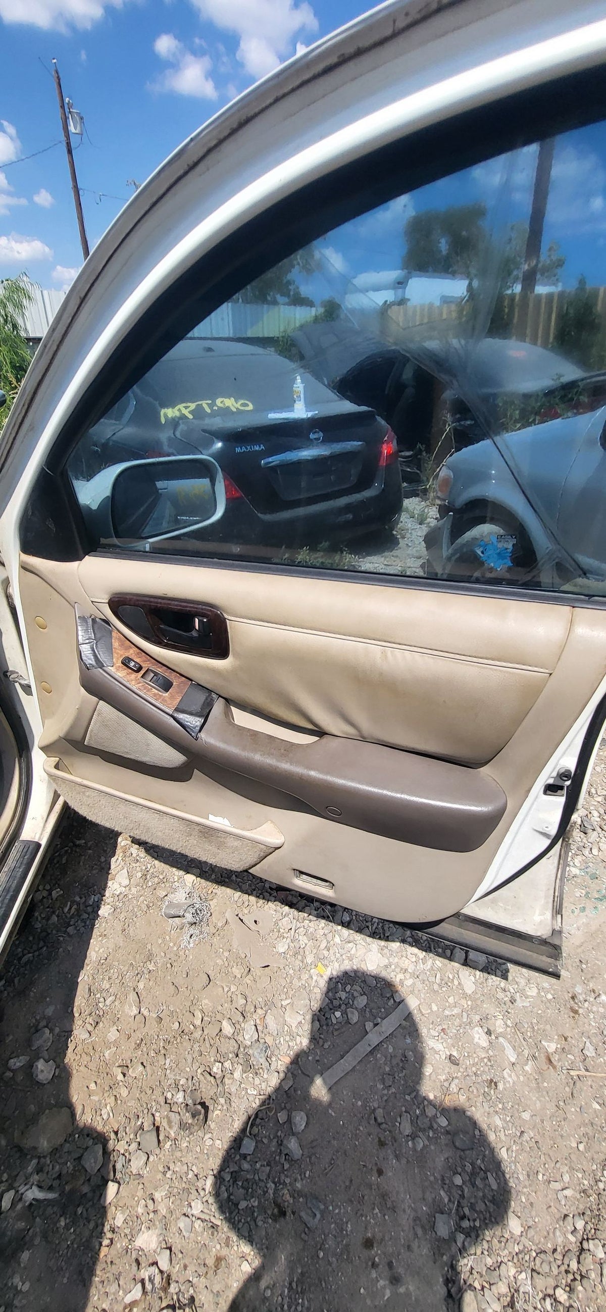 Interior Door Handle Rear Driver Side 1995 - 1999 Toyota Avalon