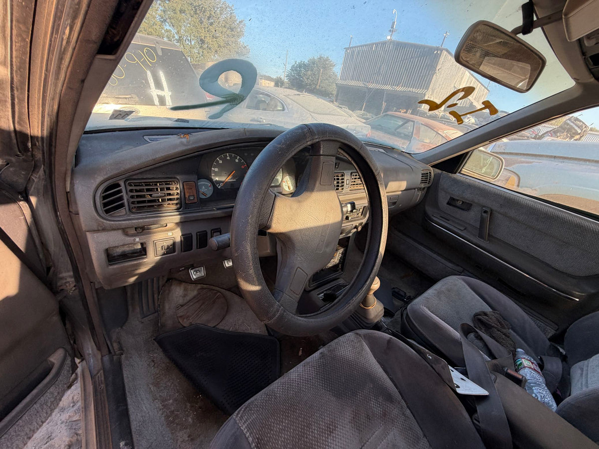 Door Window Glass Rear Driver Side 1988 - 1992 Mazda 626