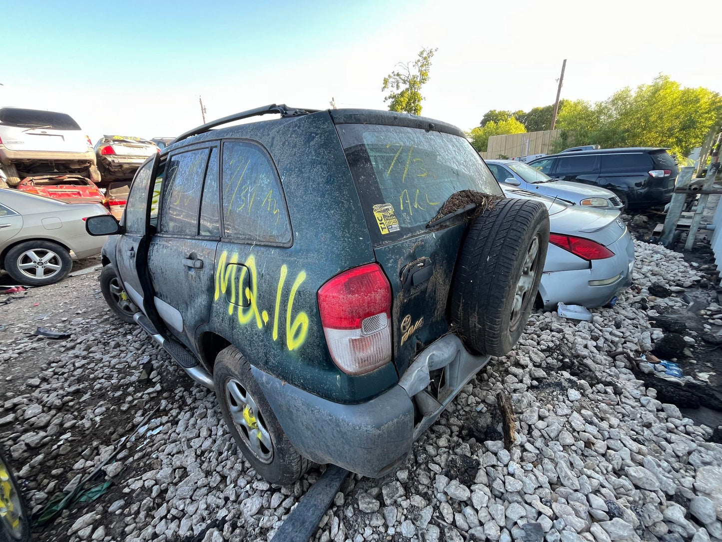 Bumper Reinforcement Rear 2001 - 2005 Toyota RAV4