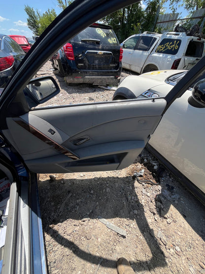 Door Window Glass Front Driver Side 2004 - 2010 BMW 5 Series