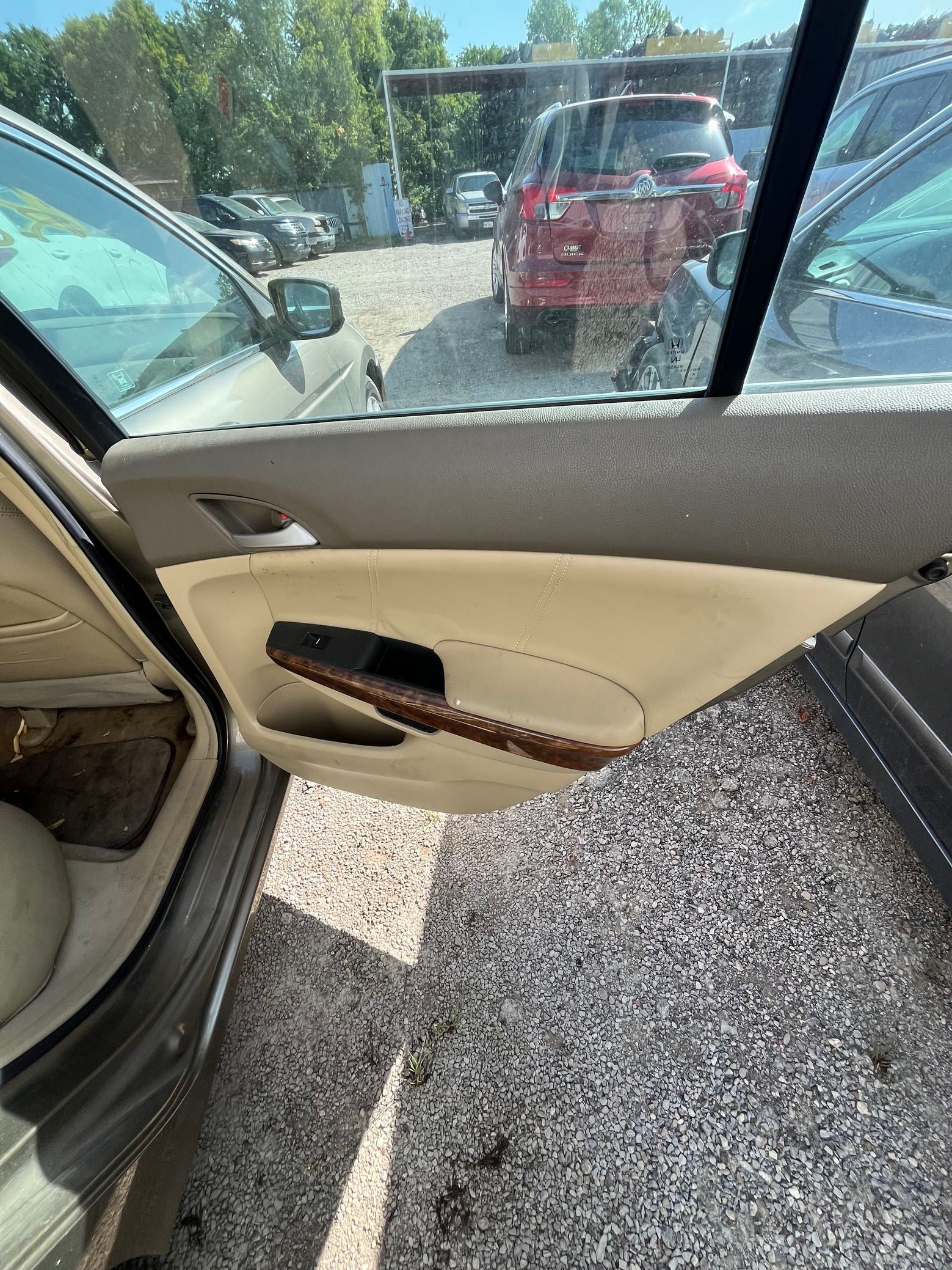 Door Shell Rear Passenger Side 2008 - 2012 Honda Accord