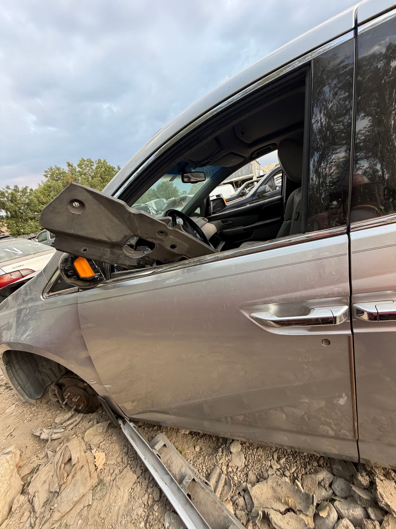 Quarter Window Glass Passenger Side 2011 - 2017 Honda Odyssey