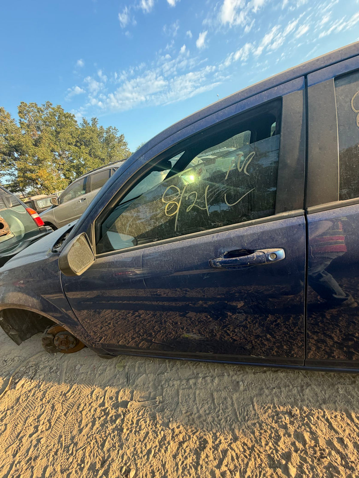 Interior Door Handle Rear Passenger Side 2008 - 2014 Dodge Avenger