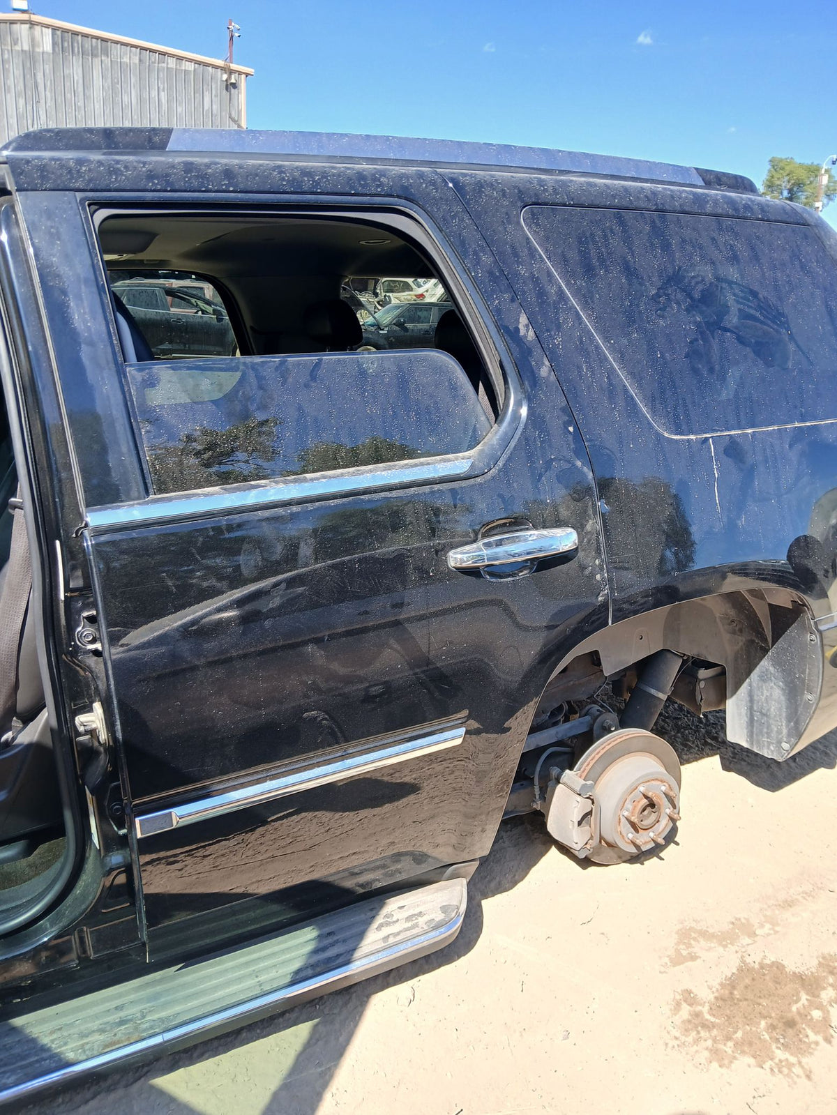 Exterior Door Handle Rear Passenger Side 2007 - 2014 Cadillac Escalade