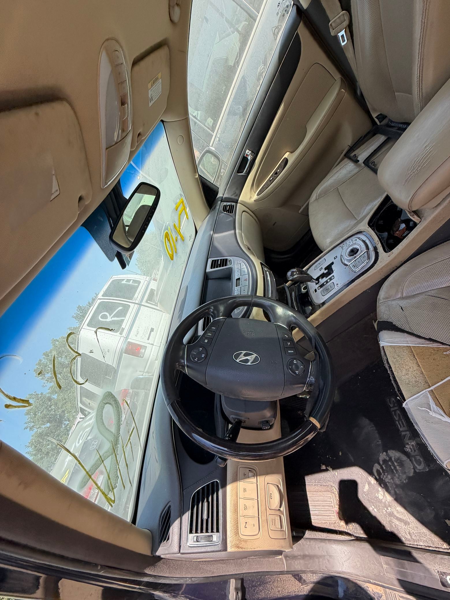 Seat Belt Retractor Rear Passenger Side 2009 - 2014 Hyundai Genesis